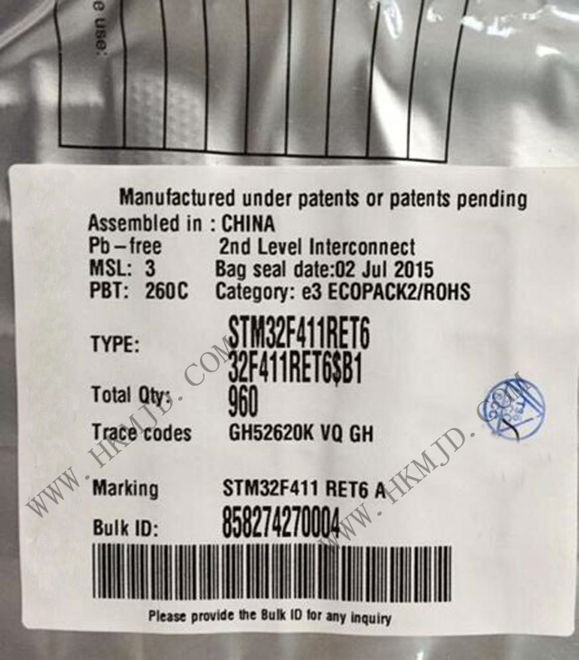 供應ST單片機 STM32F411RET6 32位微控制器 - MCU