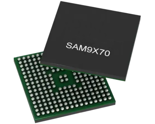 Microchip SAM9X75-I/4PB超低功耗微處理器（MPU） 、運(yùn)行頻率高達(dá)800MHz。