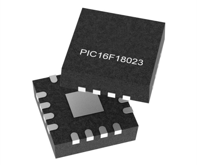 Microchip PIC16F18023-I/MG MCU：32MHz、8位PIC16F微控制器（3.5KB閃存）QFN-16